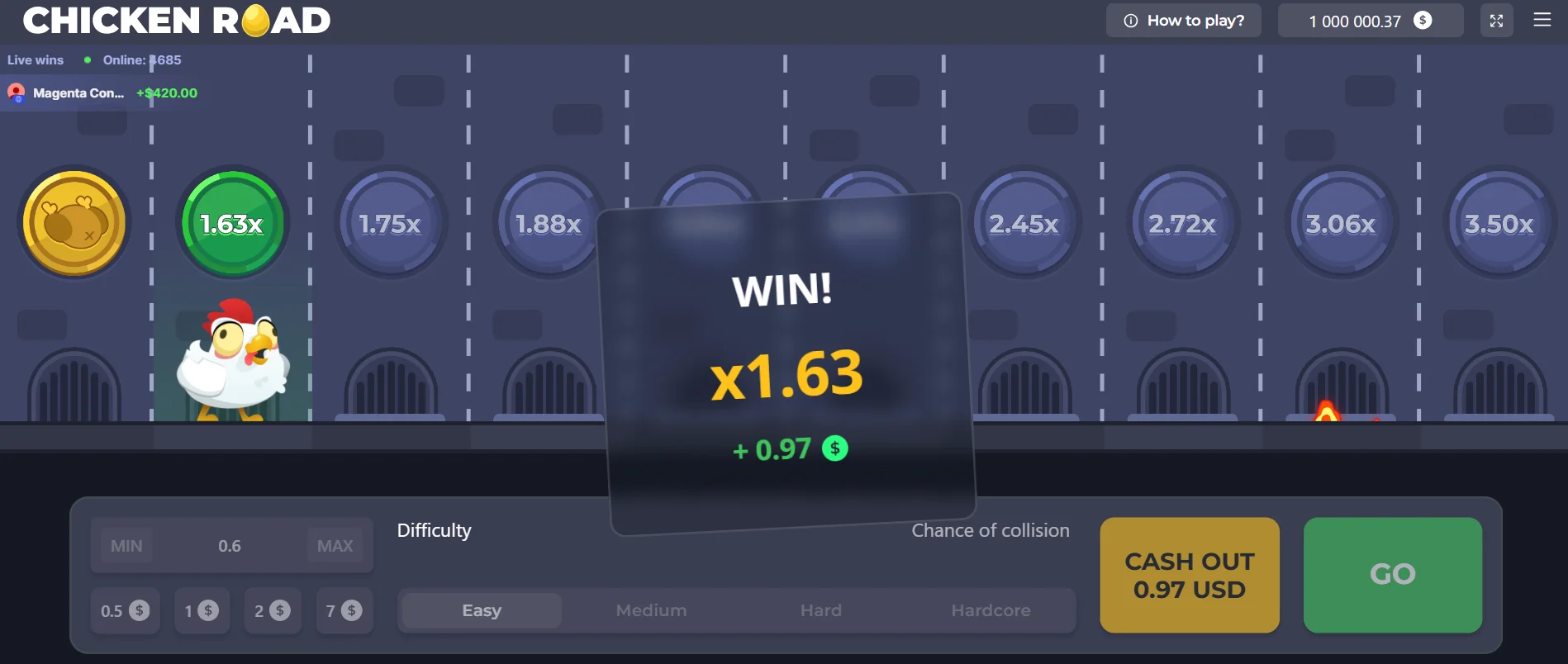 Chicken Road game